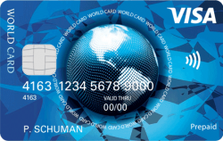 Prepaid Visa World Card