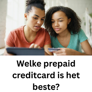 welke prepaid creditcard